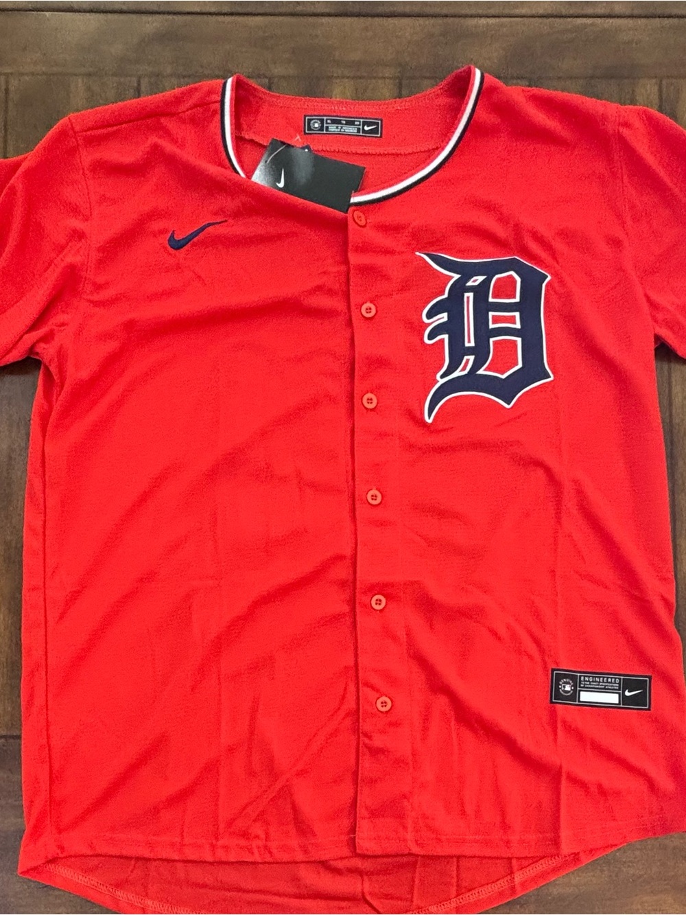 Detroit Tigers Riley Greene Adult XL (Orange) Alternate Jersey NWT
